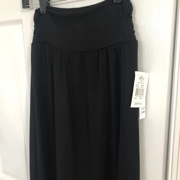 NWT-JOE B—Long BLACK dress skirt Small - Picture 4 of 16
